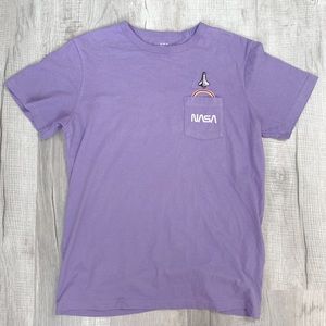 NWOT NASA T-Shirt (Light Purple) (Men’s)